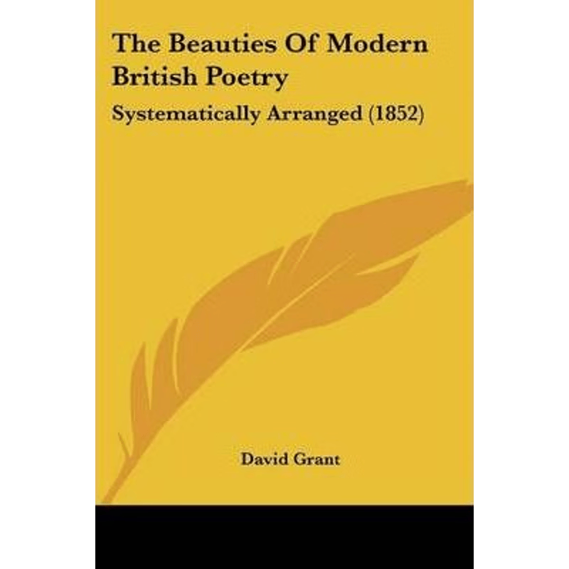按需印刷不退不换The Beauties Of Modern British Poetry[9781104621735]