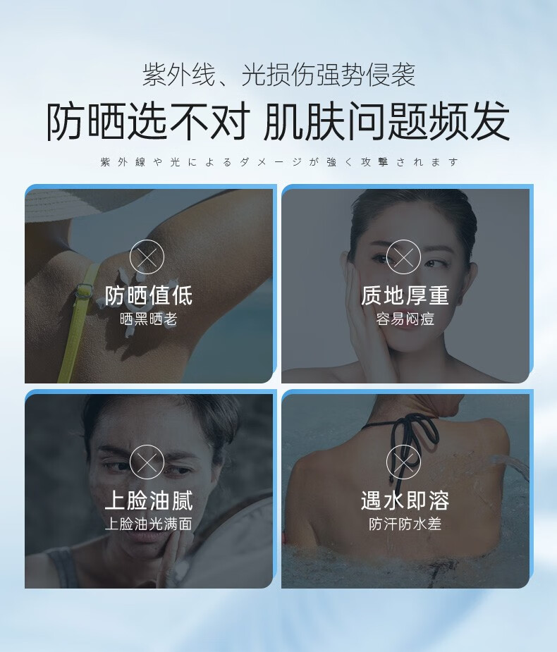 儒意（RUYI）防晒喷雾女美白全身隔离紫外线防水防汗持久保湿清爽军训户外男士 【防水防汗】美白防晒喷雾150ml