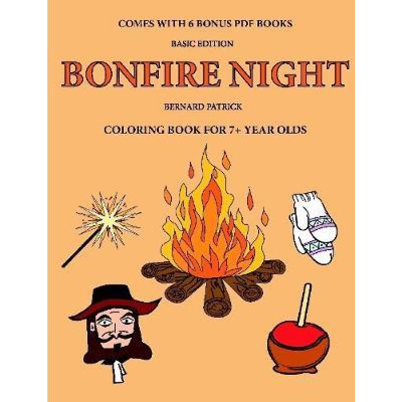 按需印刷Coloring Book for 7+ Year Olds (Bonfire Night)[9780244263744]