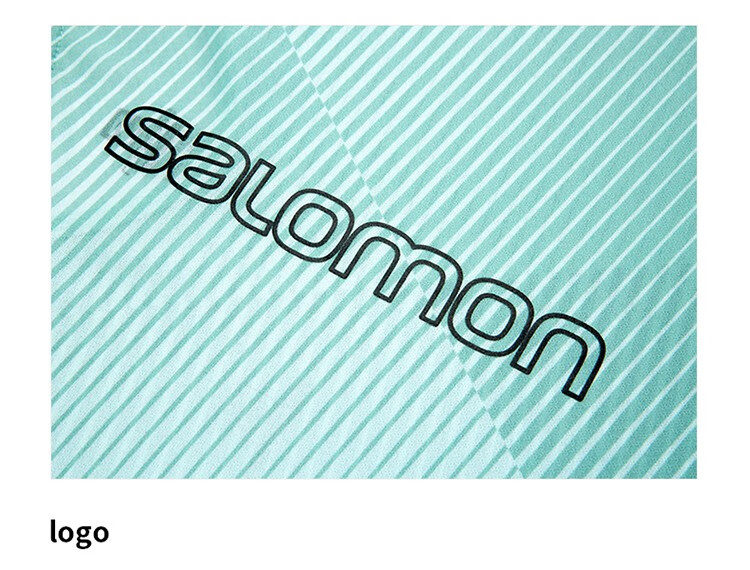 萨洛蒙（Salomon）女款 户外运动轻量舒适快干透气越野跑步短袖T恤 SENSE TEE 白色 C15368-黄金联赛版 M