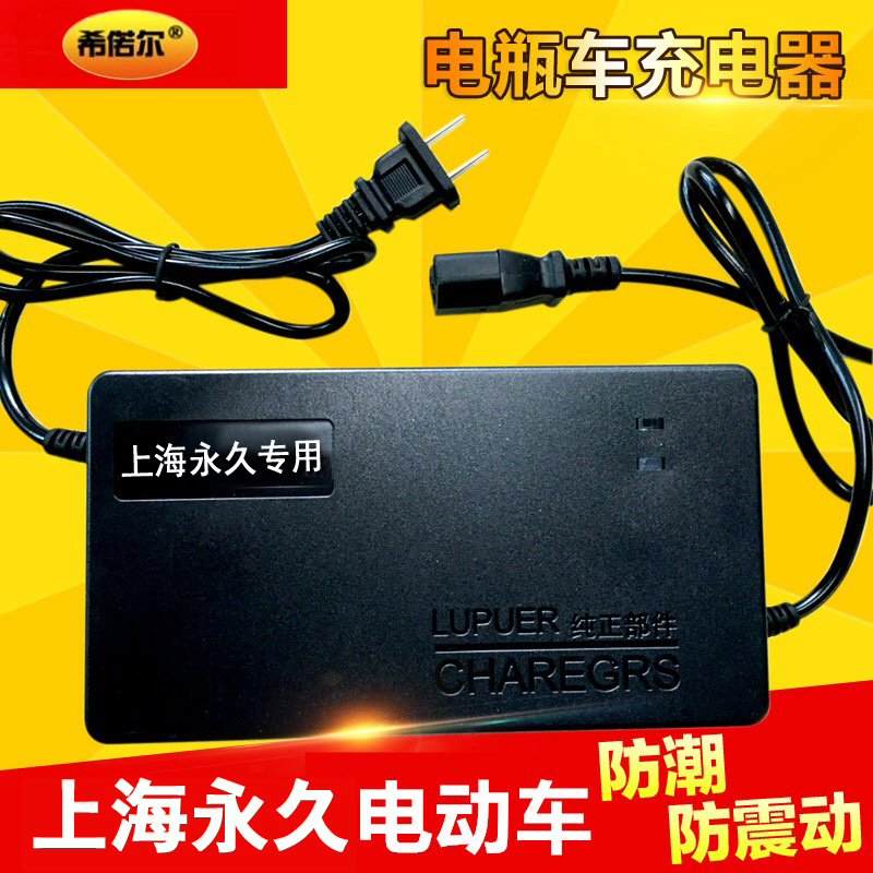 上海电动车电瓶充电器36v48v12a60v20a72v30a35a80v84v96 36v12an三孔