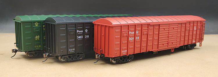 187火车模型圆顶p64p65和谐电货运车厢车头组合套装和谐电1c4节p6465