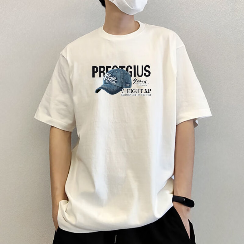 2021男士短袖t恤衣服夏季 2021年新款潮流短袖t恤男女