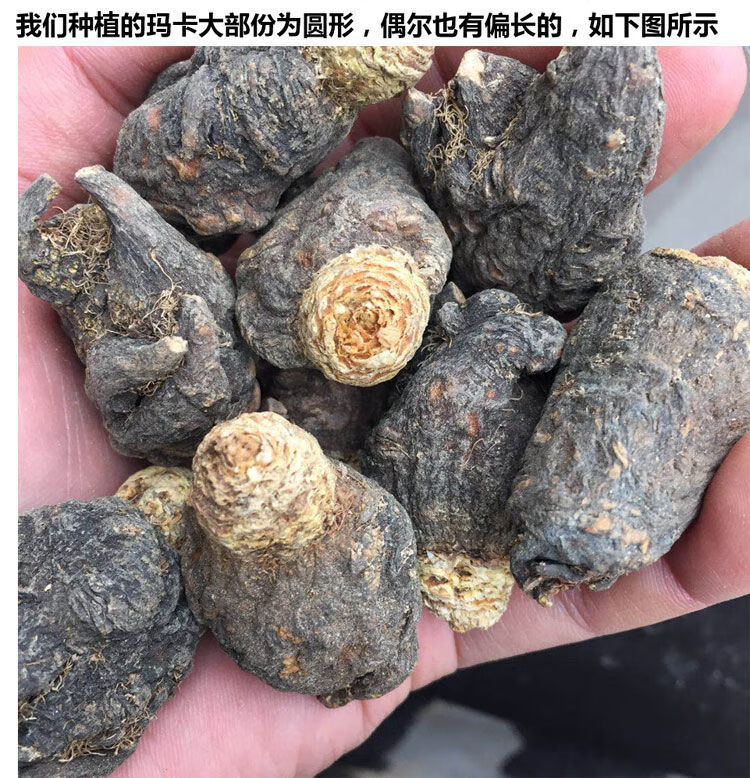 买1发4黑玛卡干果干片粉云南丽江玛咖泡酒男性泡水秘鲁黑玛卡帮切玛卡