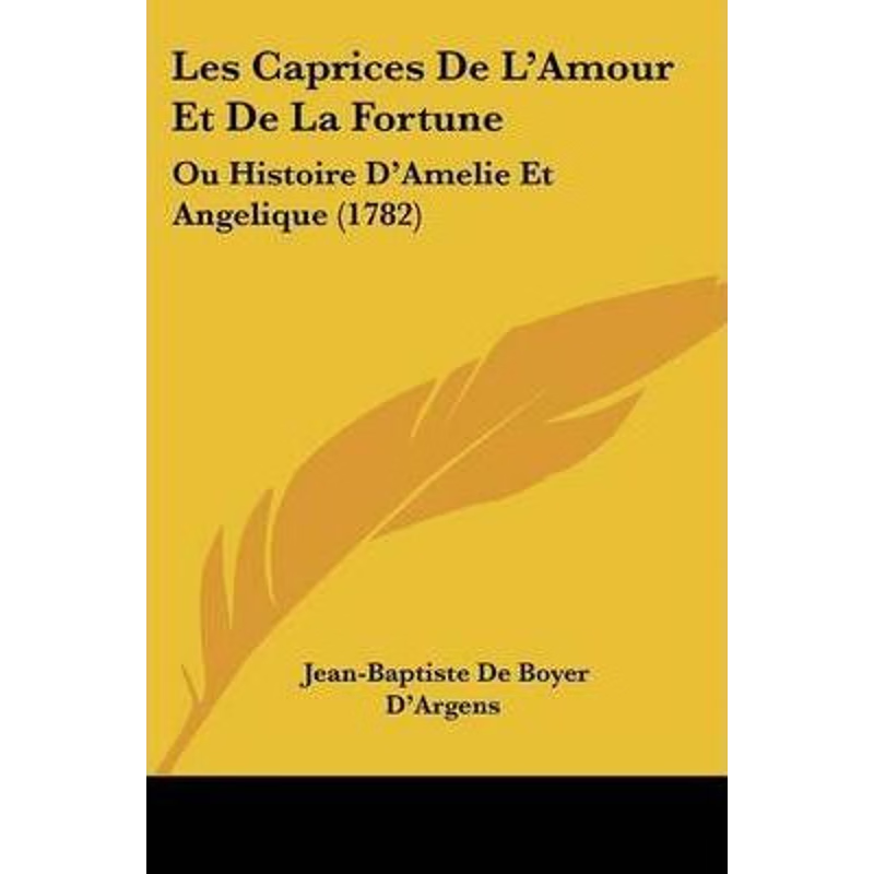 按需印刷Les Caprices De L'Amour Et De La Fortune[9781104648190]