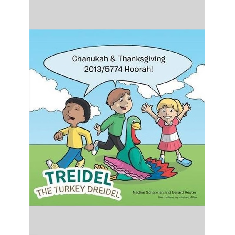 按需印刷Treidel the Turkey Dreidel[9781491870778]