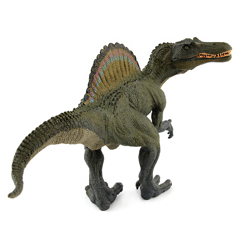 澄可儿童侏罗纪恐龙玩具大号棘龙模型仿真动物实心三鳍棘背龙静态树脂