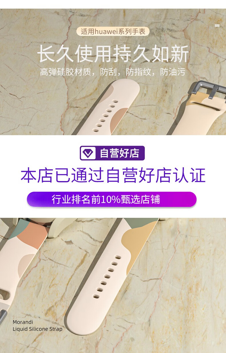 6，表帶哥【廠家直發】適用oppo watch3Pro手表表帶oppo watch1/2【eSIM/藍 莫蘭迪撞色表帶-雲墨藍 OPPO Watch1代【46mm】