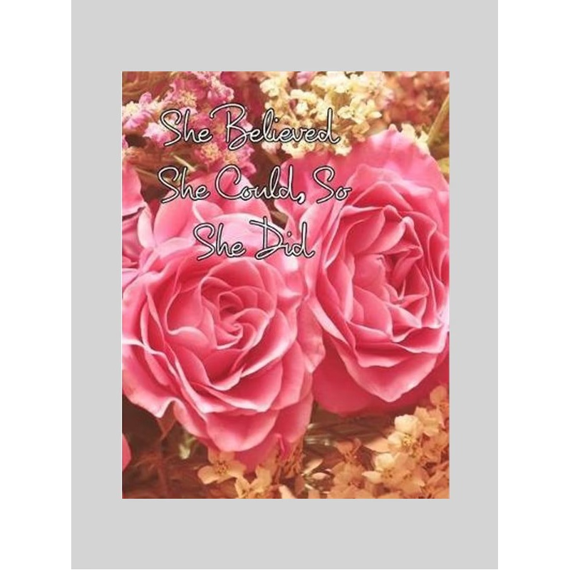 按需印刷She Believed She Could, So She Did[9780464313717]