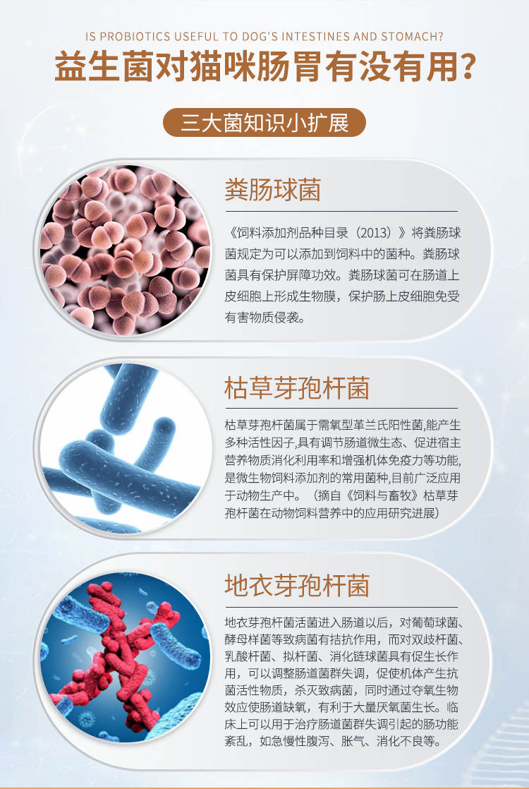 6，喵想 喵霛暢B型貓咪益生菌粉幼成貓調理腸胃嘔吐便秘期益生菌粉劑腸胃寶寵物非乳果糖消化酶可配圖力尅 喵霛暢1盒+圖力尅1盒（止嘔吐腹瀉）