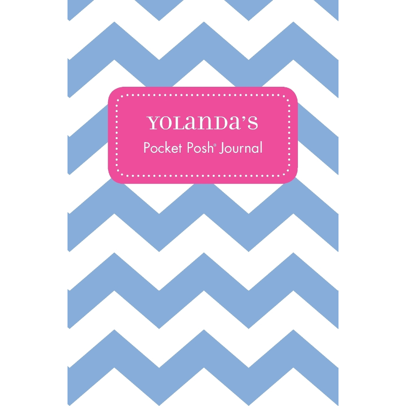 按需印刷Yolanda's Pocket Posh Journal, Chevron[9781524809959]