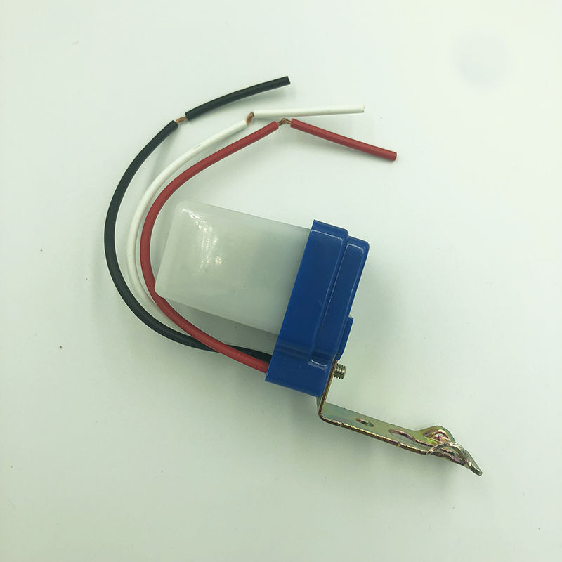 自动晚上亮户外光敏感应防雨路灯控制器220v12v光控开关220v光感可调