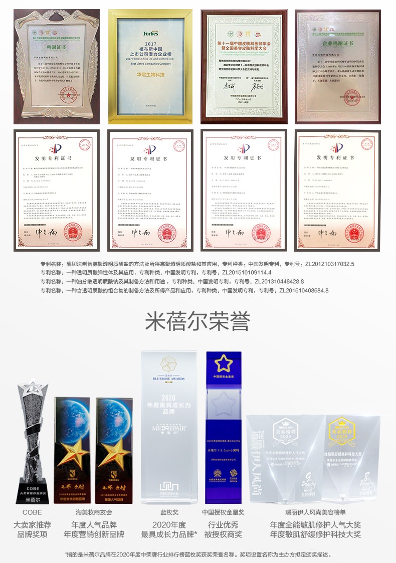 米蓓尔（MedRepair） 舒缓修护保湿面膜组合 4D玻尿酸补水维稳晒后修护面膜女 玻尿酸敏肌降噪白膜 5片*3盒