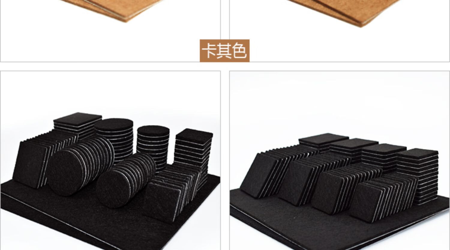 椅子脚垫凳子桌脚保静音桌角腿防噪音家具餐椅板凳腿脚垫贴片 灰色