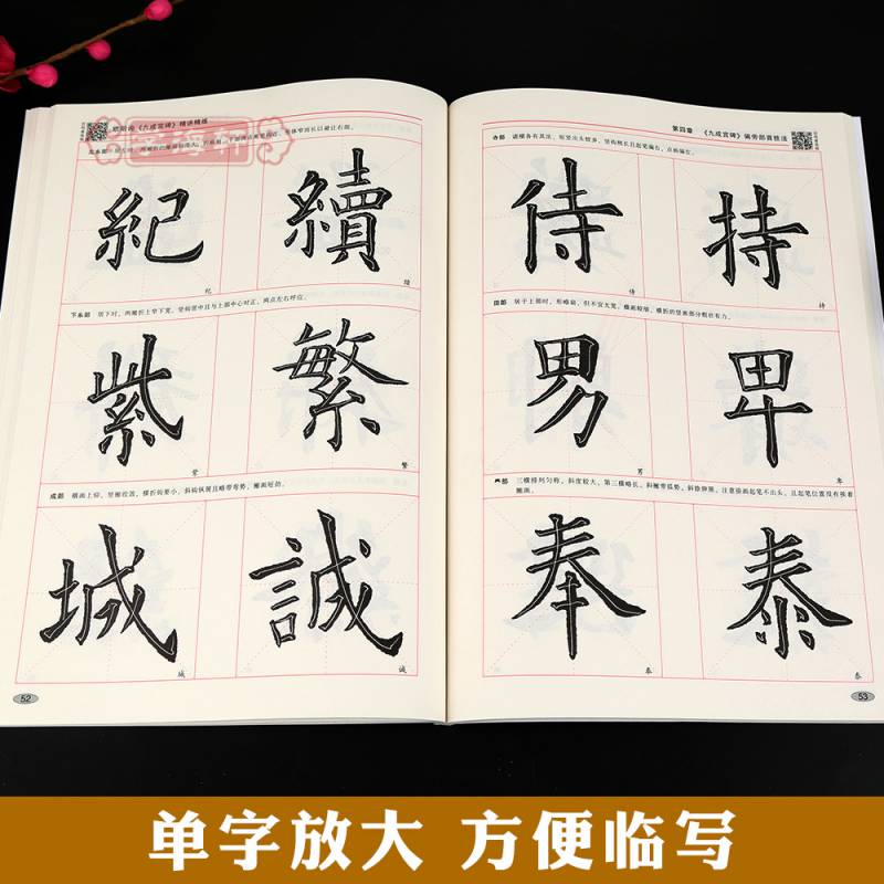 培训教材施志伟学生成人欧体楷书毛笔字帖书法书籍临摹入门基础教程运