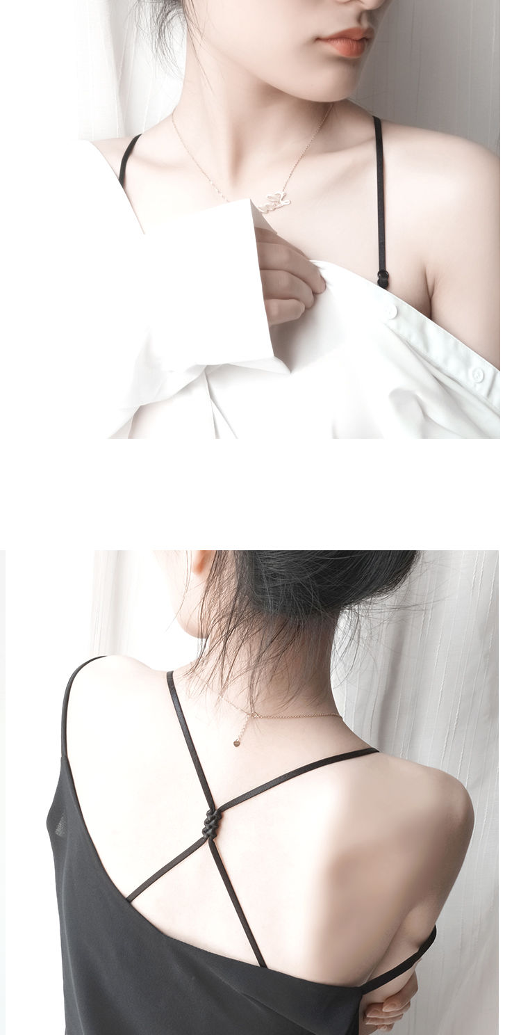 品牌(高品质)北新丝隐形美背文胸胸罩性感交叉内衣带透明肩带女无痕可