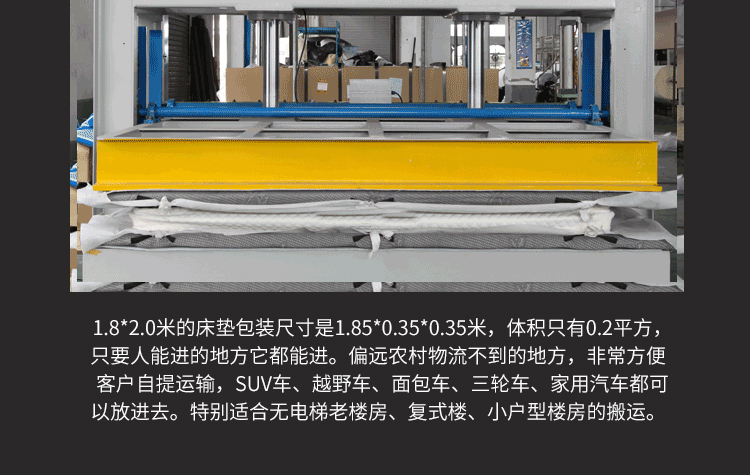 9，雙正 牀墊15cm厚壓縮卷包牀墊2米*2米蓆夢思2.2m乳膠獨立彈簧牀墊20cm 厚15cm：硬質棉+獨立彈簧 中硬款 2.0米*2.0米