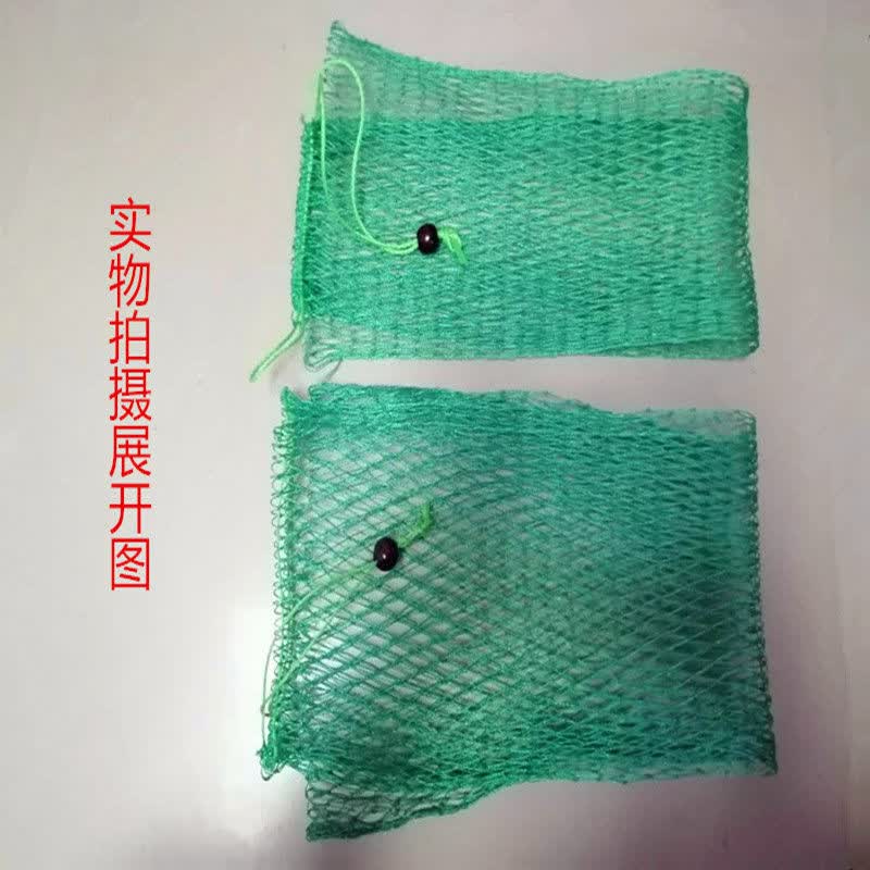加粗18股尼龙特价涂胶鱼网鱼护装鱼网兜鱼护包鱼护桶活鱼带钓鱼网 18