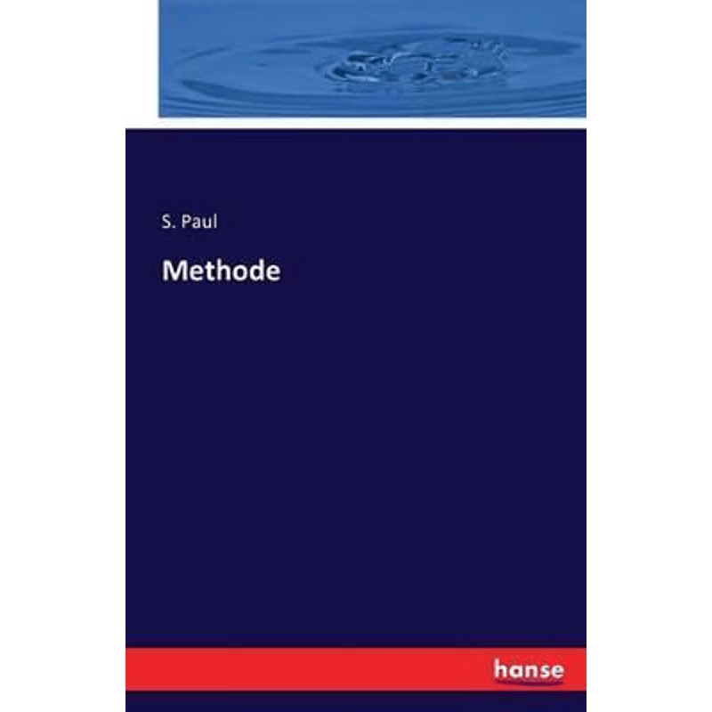 按需印刷不退不换Methode[9783741174438]