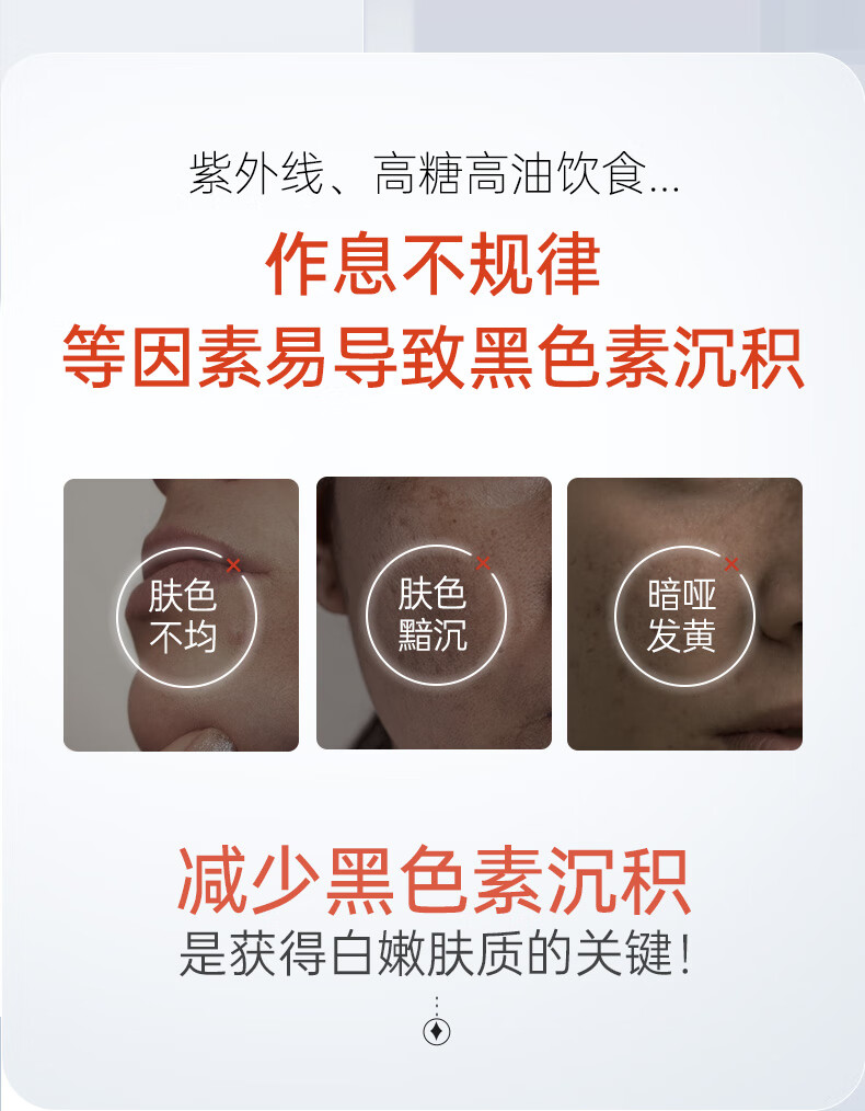 膜法世家雪晶莹光润璨白乳液100ml 补水保湿提亮肤色烟酰胺清爽