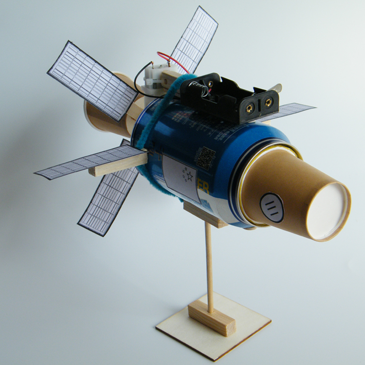 航空航天小制作宇宙空间站航天航空模型科技小制作小发明手工学生实验