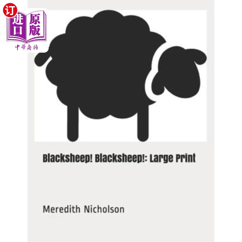 blacksheep large print