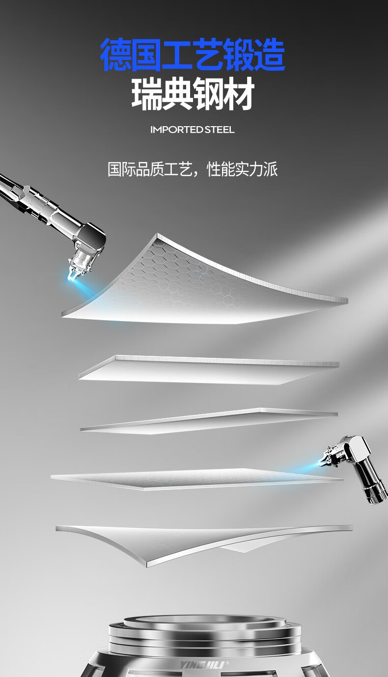 英吉利小青龙剃须刀手动刮胡刀防刮伤5层剃须刀片刮脸刀头泡沫 1刀架+6刀头+剃须泡沫+收纳盒