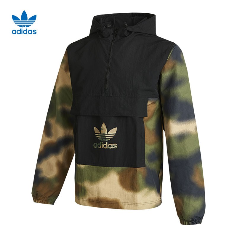 adidas阿迪达斯三叶草男子运动休闲连帽夹克外套 gn1875 gn1875 xs