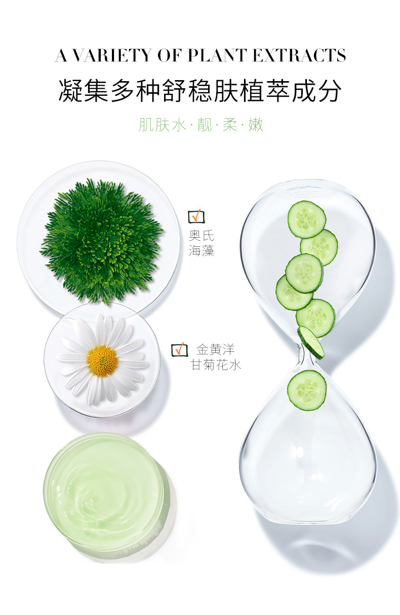 冰菊（Bing Ju） 黄瓜补水面膜女润泽面膜贴男女通用补水保湿面膜 20片