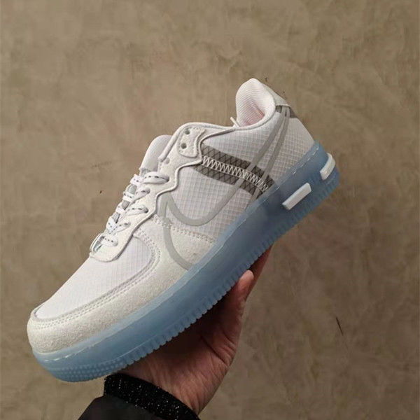 af1force1解析冰蓝骨白3m反光空军一号低帮男女板鞋橡胶鞋底nyc高帮43