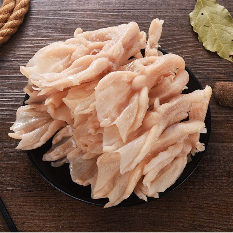 顺丰人工脱骨无骨鸭掌500g无骨鸭爪鸡爪生鲜速冻火锅卤味食材无骨鸭爪