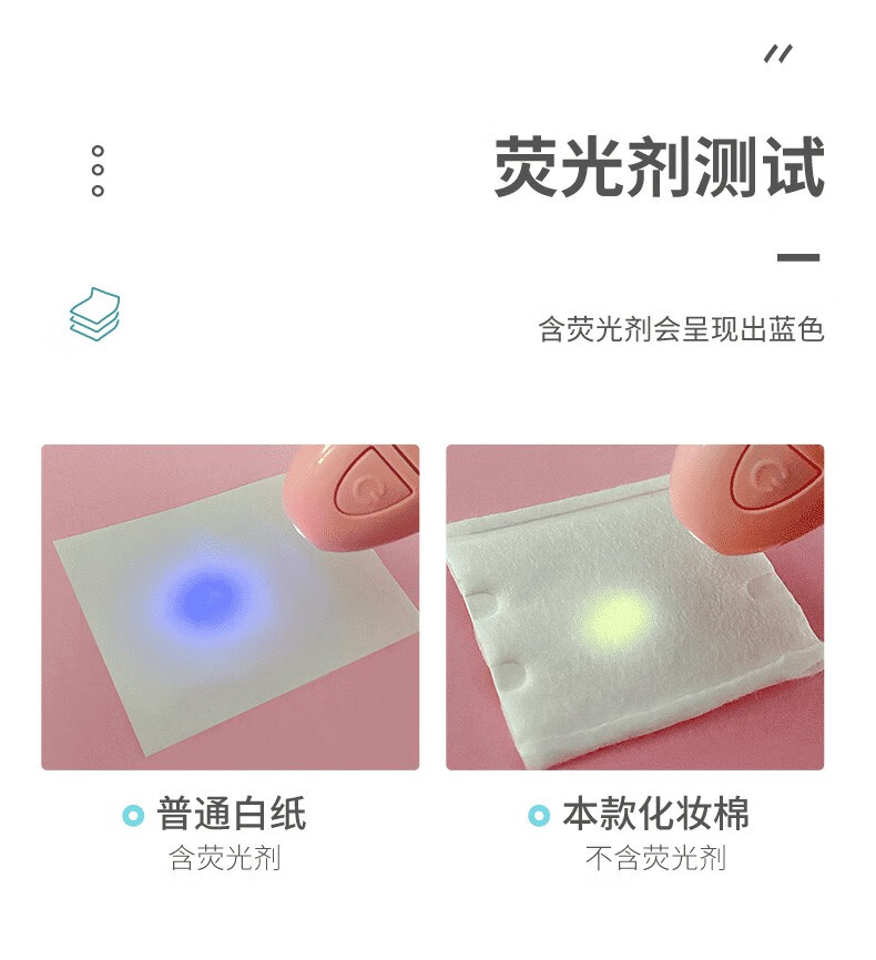 名创优品（MINISO）亲肤双效全棉化妆棉 180片卸妆棉卸妆巾【新老包装随机发送】 2包装