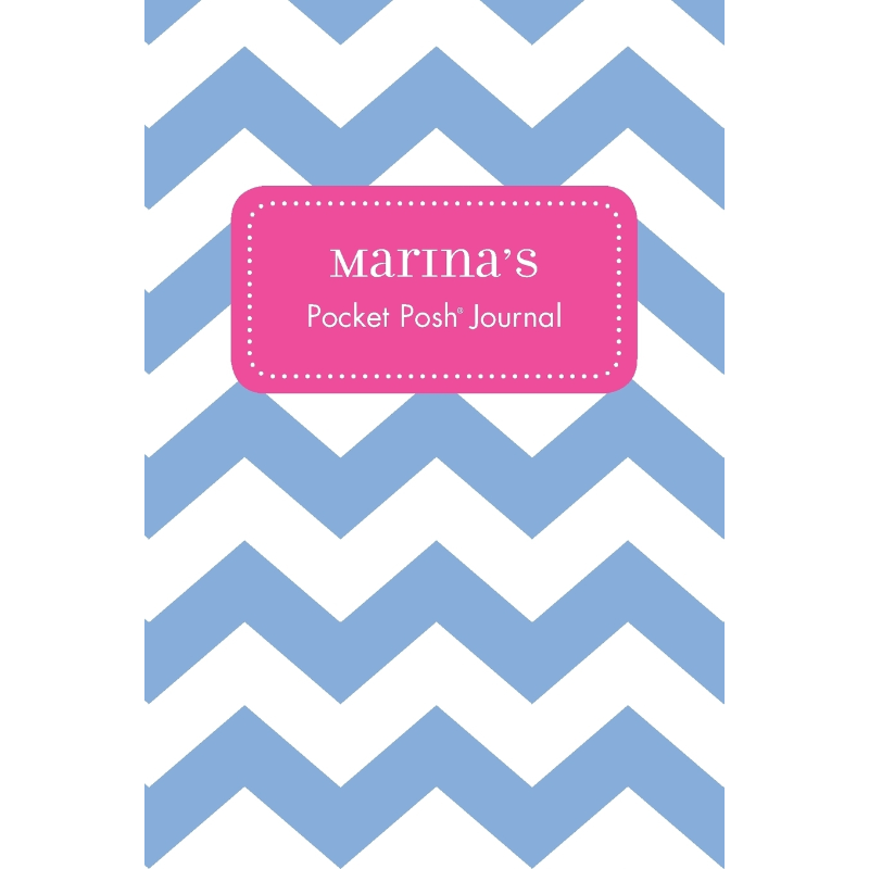 按需印刷Marina's Pocket Posh Journal, Chevron[9781524806866]