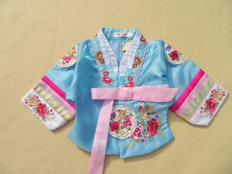 六一大长今秋冬款女童服装传统朝鲜族演出服民族棉服韩服儿童66880