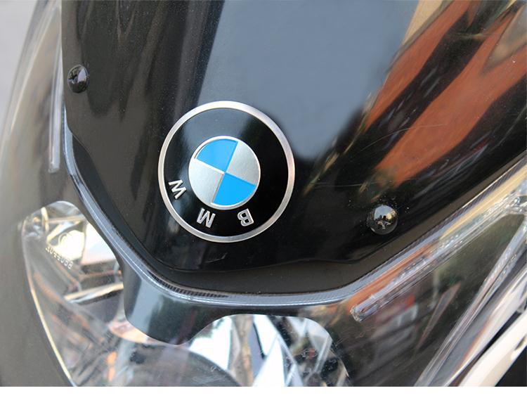 宝马摩托车改装贴车标bmw标志3d金属标个性车贴花装饰贴纸油箱贴鬼爪
