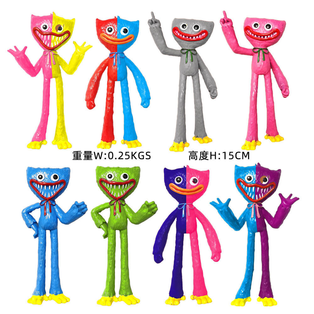 多款345寸波比的游戏时间手办poppy公仔香肠怪玩偶摆件模型玩具d组合8
