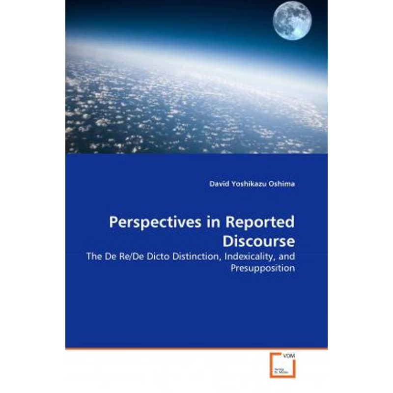 按需印刷Perspectives in Reported Discourse[9783639367522]