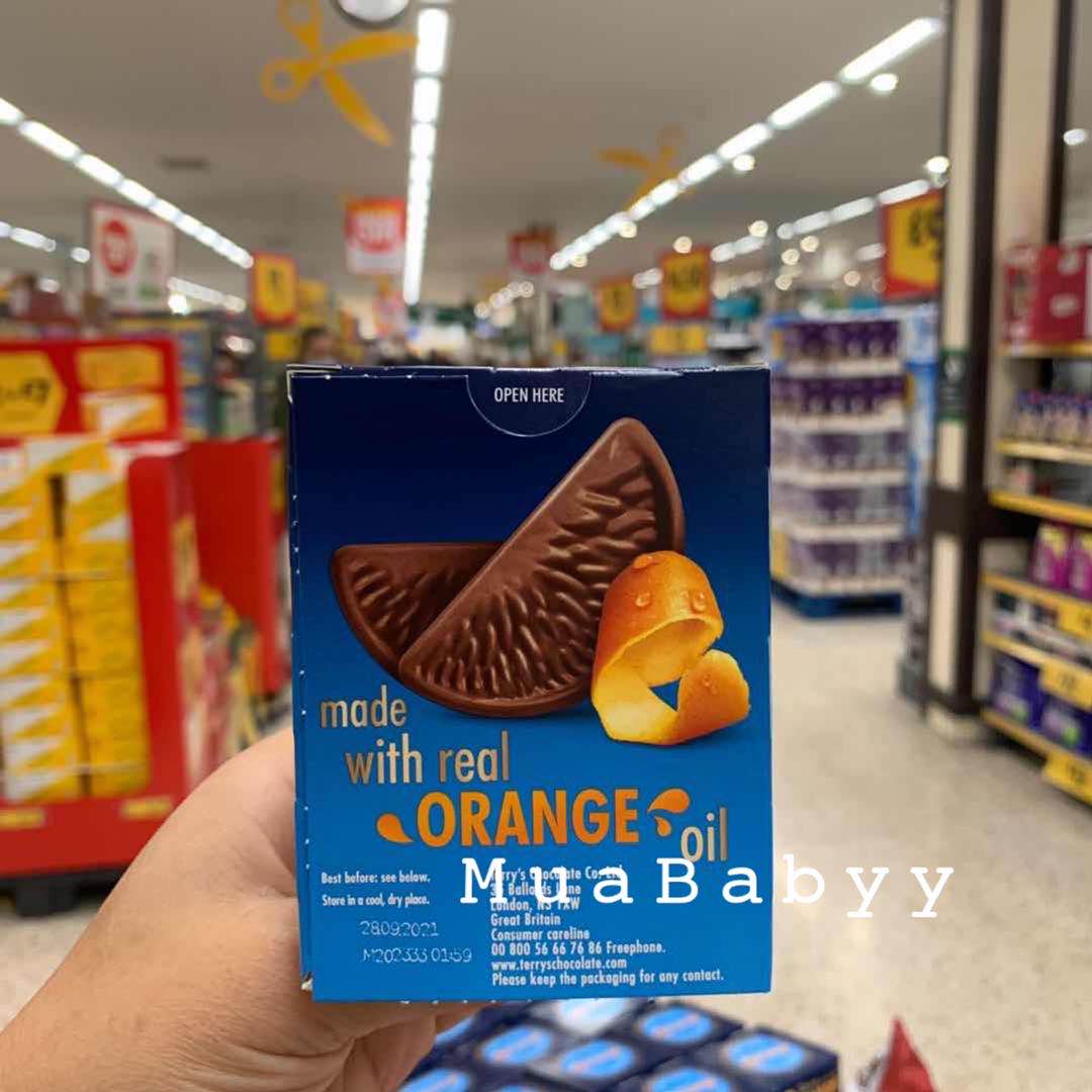 chocolate orange,chocolatecream 北京现货 英国terry"s chocolate orange milk橙子牛奶巧克力黑巧