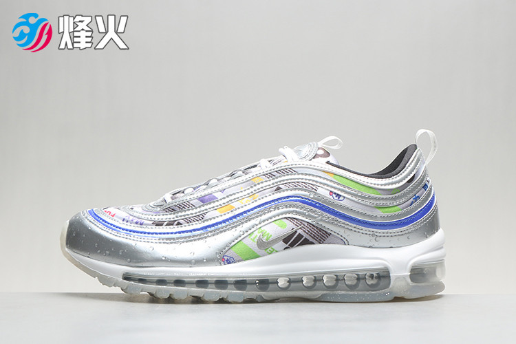 烽火nike air max 97 耐克 环保地球 子弹头 气垫跑步鞋 cz6087 cz60