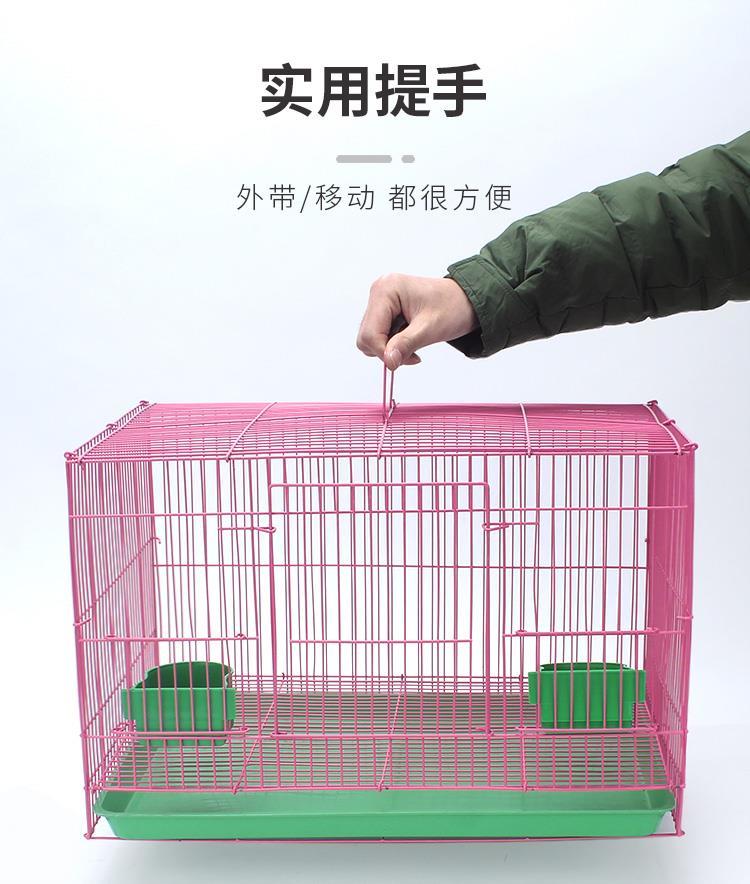 鸟笼大号群鸟笼虎皮鹦鹉八哥专用鹧鸪鸟笼子养殖家用繁殖豪华别墅