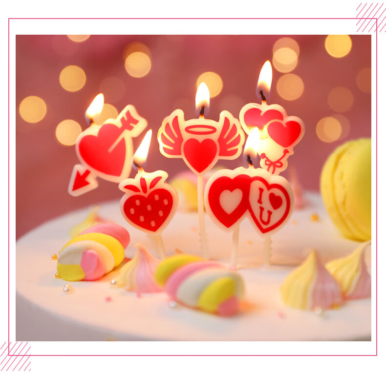生日蜡烛烟花 生日蜡烛火焰派对蛋糕装饰儿童生日礼品