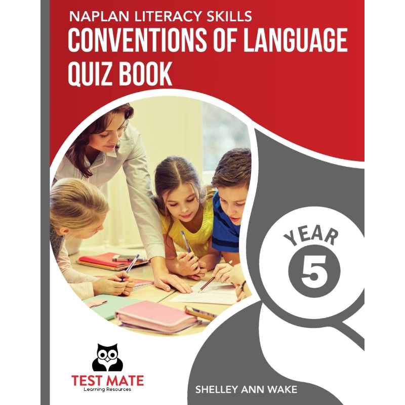 按需印刷NAPLAN LITERACY SKILLS Conventions of Language Quiz Book Year 5[9781925783223]