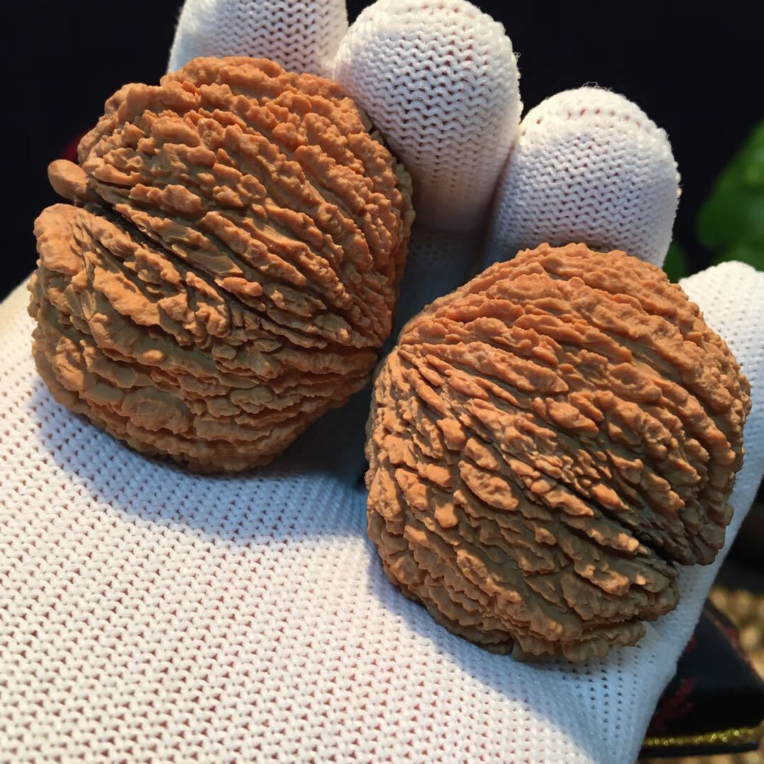 文玩超大猴头核桃手把件精品野生狮子头红皮骨质好秒沉水 猴头41mm一