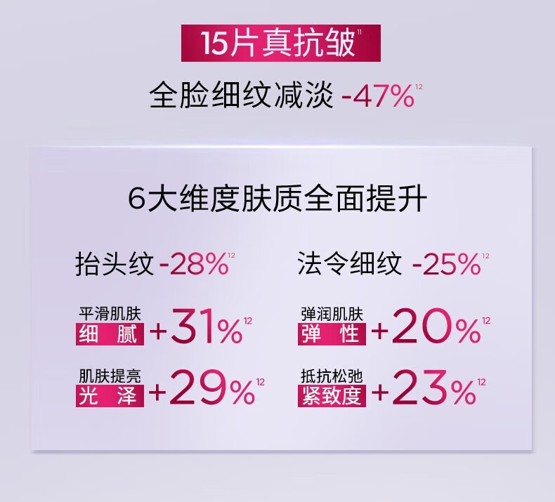 欧莱雅玻色因安瓶面膜玻尿酸精华补水保湿女抗皱紧致淡纹熬夜紧致肌肤 玻色因5片/盒（带促销品字样）