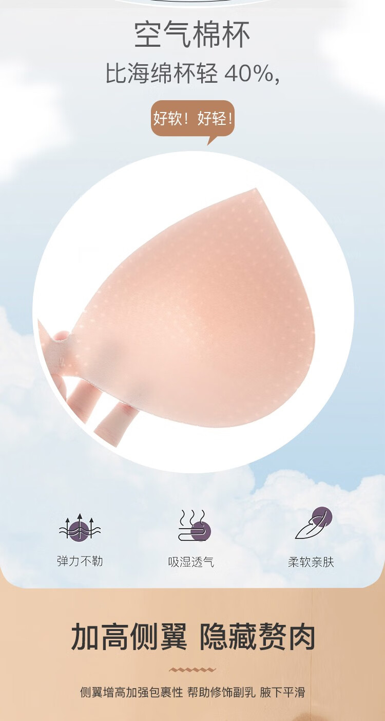 kissy氧心哺乳内衣防滑固定聚拢防下垂睡眠产后喂奶孕妇专用文胸无