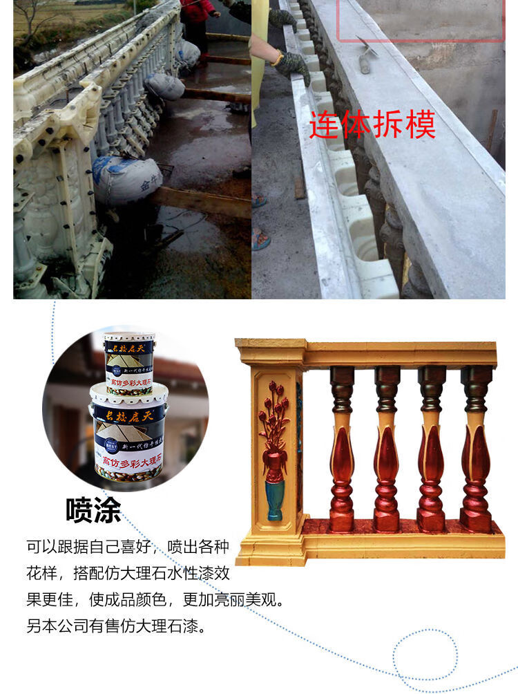 罗马柱模具阳台栏杆围栏护栏柱子水泥现浇花瓶柱扶手欧式装饰外墙zz