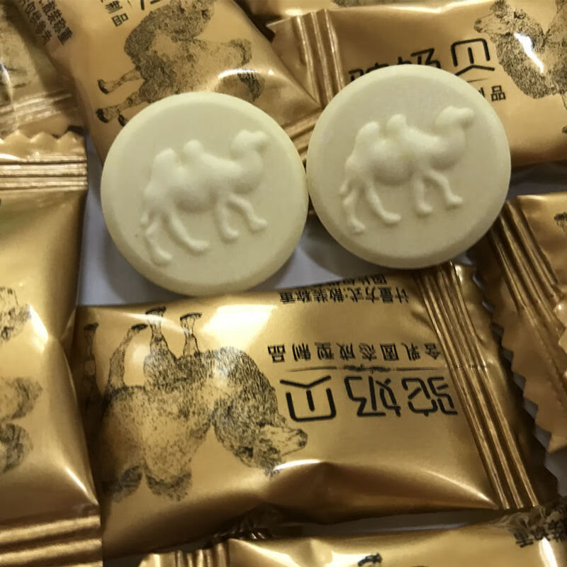 2，Derenruyu嬭貝乾喫嬭片駝嬭貝獨立包裝嬭酪 100g(試喫裝)