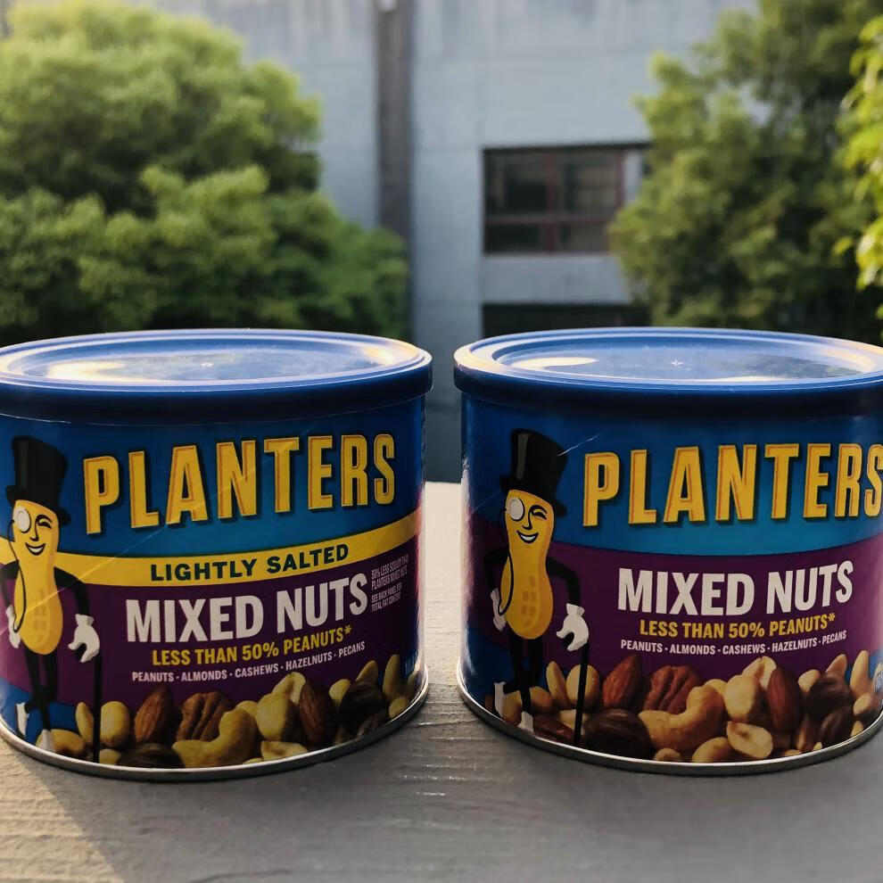 planters mixed nuts less than50%peanuts绅士混合什锦坚果292 292g