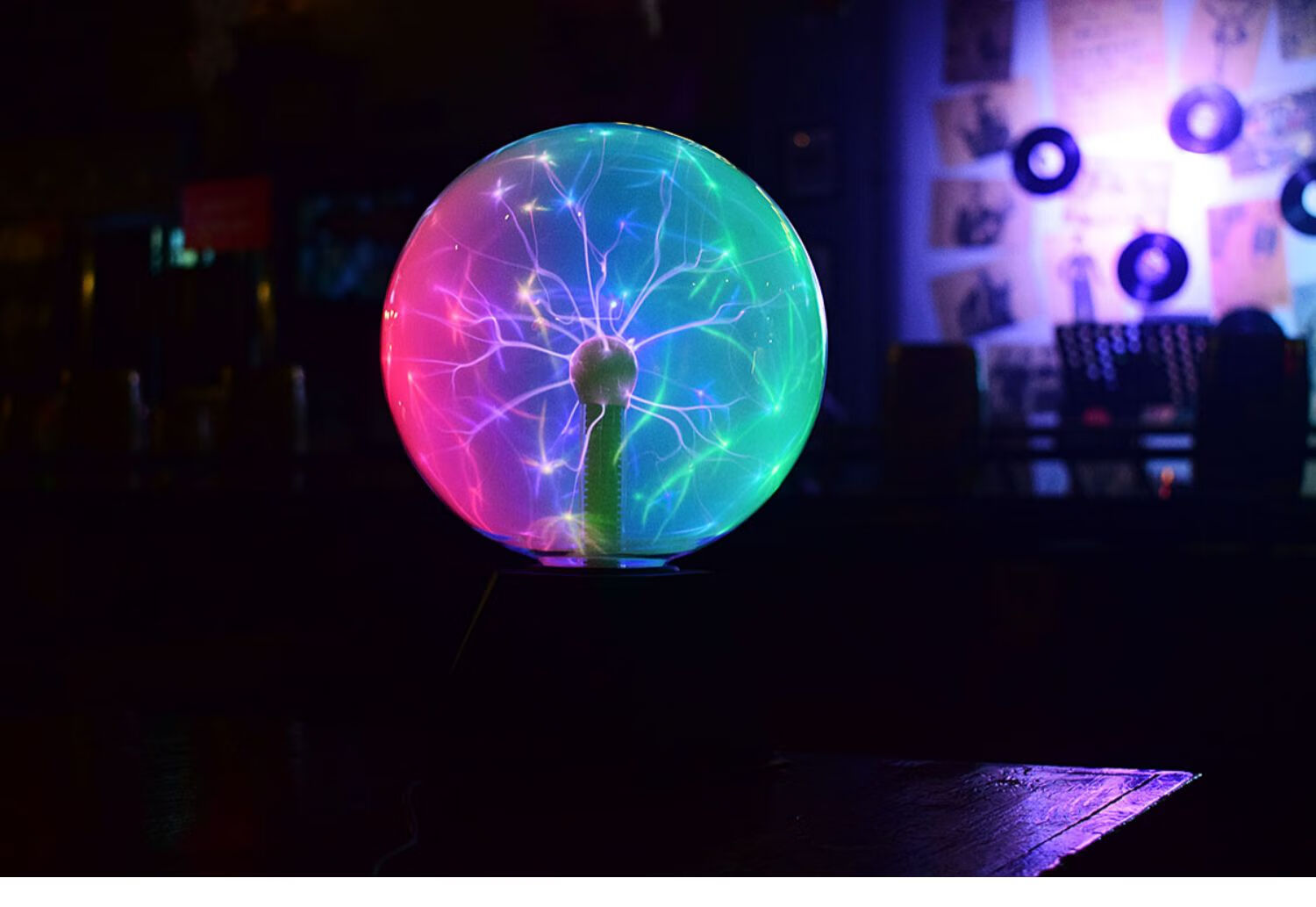 迪士尼 魔力静电球触摸感应离子球辉光球闪电水晶球情人节礼物创意