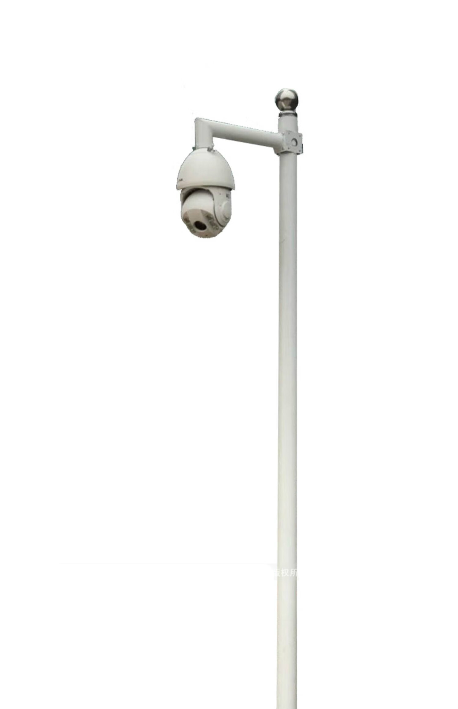 室外监控立杆2米3米4米5米小区摄像机立柱小区不锈钢监控立杆支架灯杆